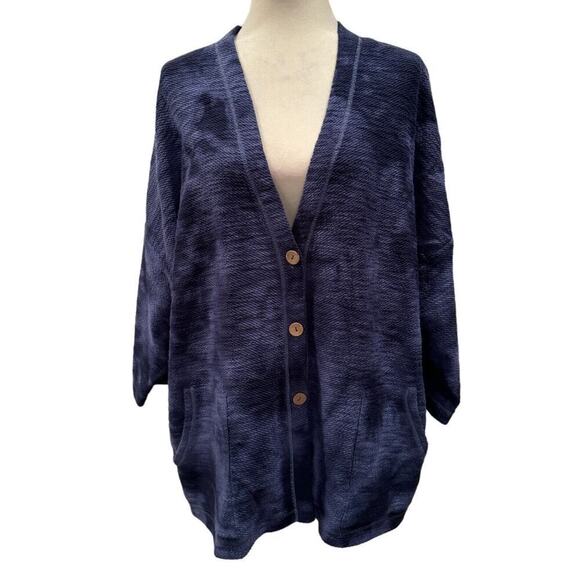 Purejill Blue Cardigan - Size 2X - Picture 1 of 7